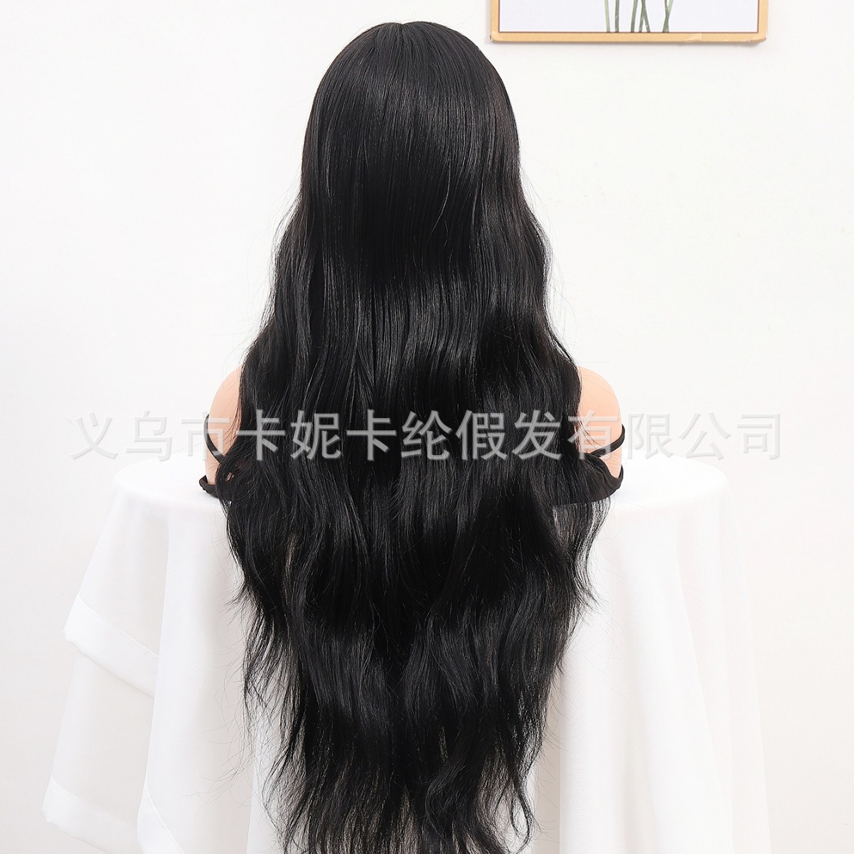 NEWLOOK nuevo tipo de pelucas negras transfronterizas europeas y estadounidenses de cabello de encaje de cabello real.