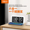 new pattern alarm clock mobile phone wireless Charger 15W Quick Charger multi-function fold wireless