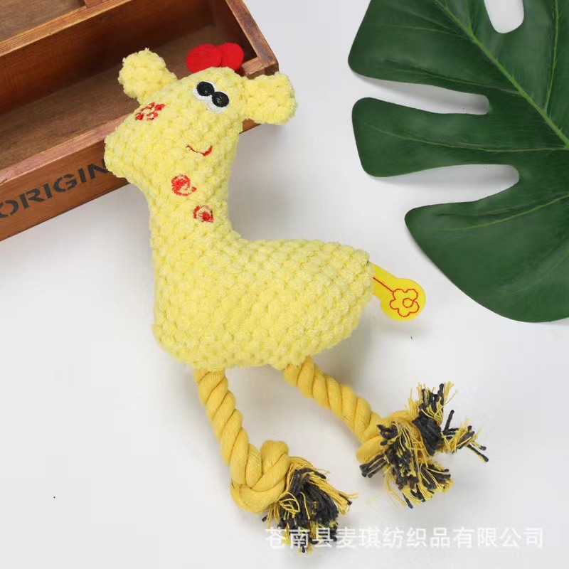 Fabricantes de juguetes de peluche para mascotas de maíz de peluche perros cervos cerdos osos peluche muñecos sonidos juguetes Amazon