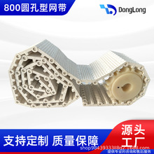 800圆孔塑料模组网链模块网带穿孔输送带开孔网格传送带耐高温