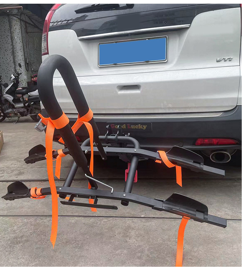 Car Rear-Mounted Bicycle Rack Suv Trailer Square Mouth Bicycle Rack Car-Mounted Bicycle Rack Rear-Mounted Bicycle Rack