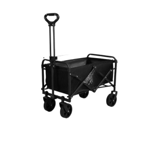 Picnic Cart with Pull Rod, Portable Outdoor Camping Foldable Multifunctional Trailer for Stalls and Hand-Pulled Cart