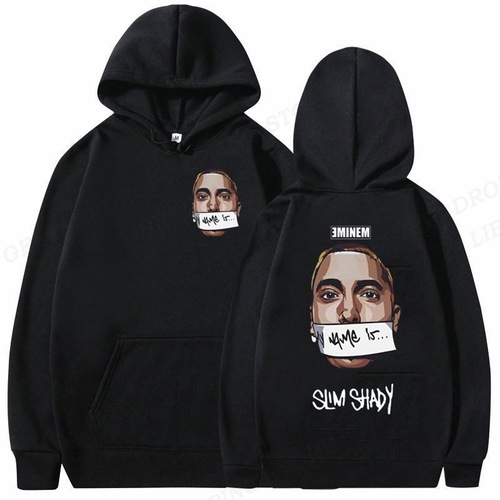 Rapper Eminem Hoodies Men Fashion Hoodie Japanese Y2k Sweats