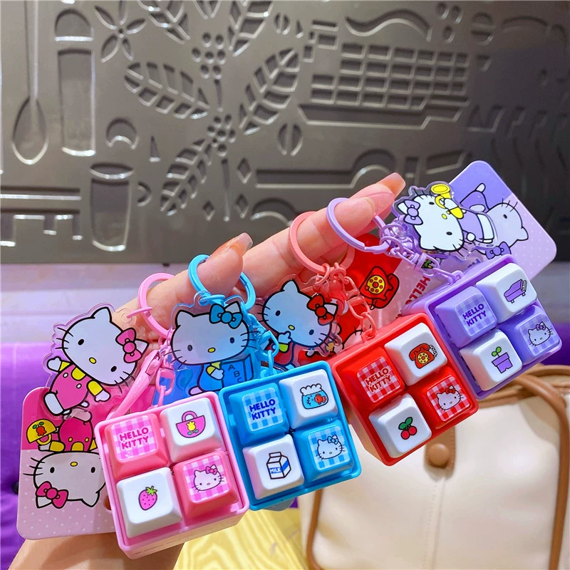 Sanrio, hello kitty, genuine electronic keychain, pendant