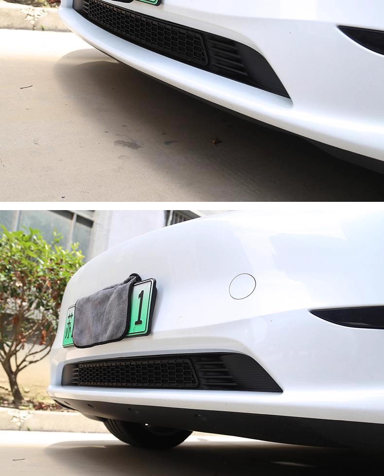 Suitable for Tesla Model Y Insect-Proof Net, Model 3 Updated Version Y Detachable Quick-Release Insect-Proof Net Air Intake