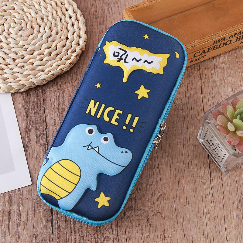 Estuche de papelería tridimensional EVA3D para estudiantes Estuche para lápices de dibujos animados para niños Estuche para lápices de gran capacidad de alto valor Bolso de papelería lindo