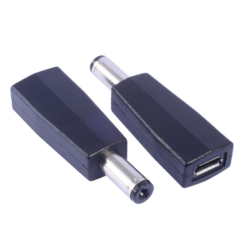 Micro USB female to 5.5 x2.1 male charging adapter 5V mobile phone tablet adapter 5521 plug