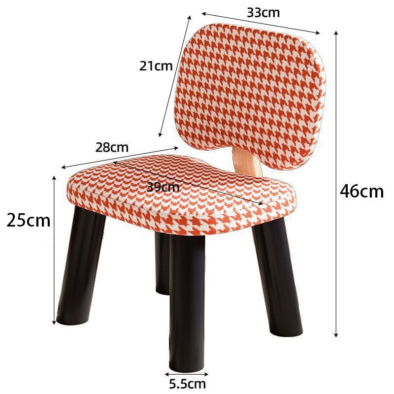 톨스타일[면과 린넨] 28*39*46, 앉은키 25CM, 하운즈투스 웜오렌지