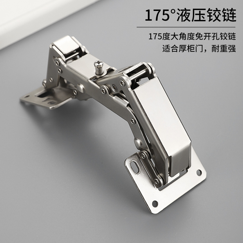 3 pulgadas 4 pulgadas agujero-libre ranurado bisagra bala Rana bisagra hidráulica amortiguación puerta del armario puente bisagra