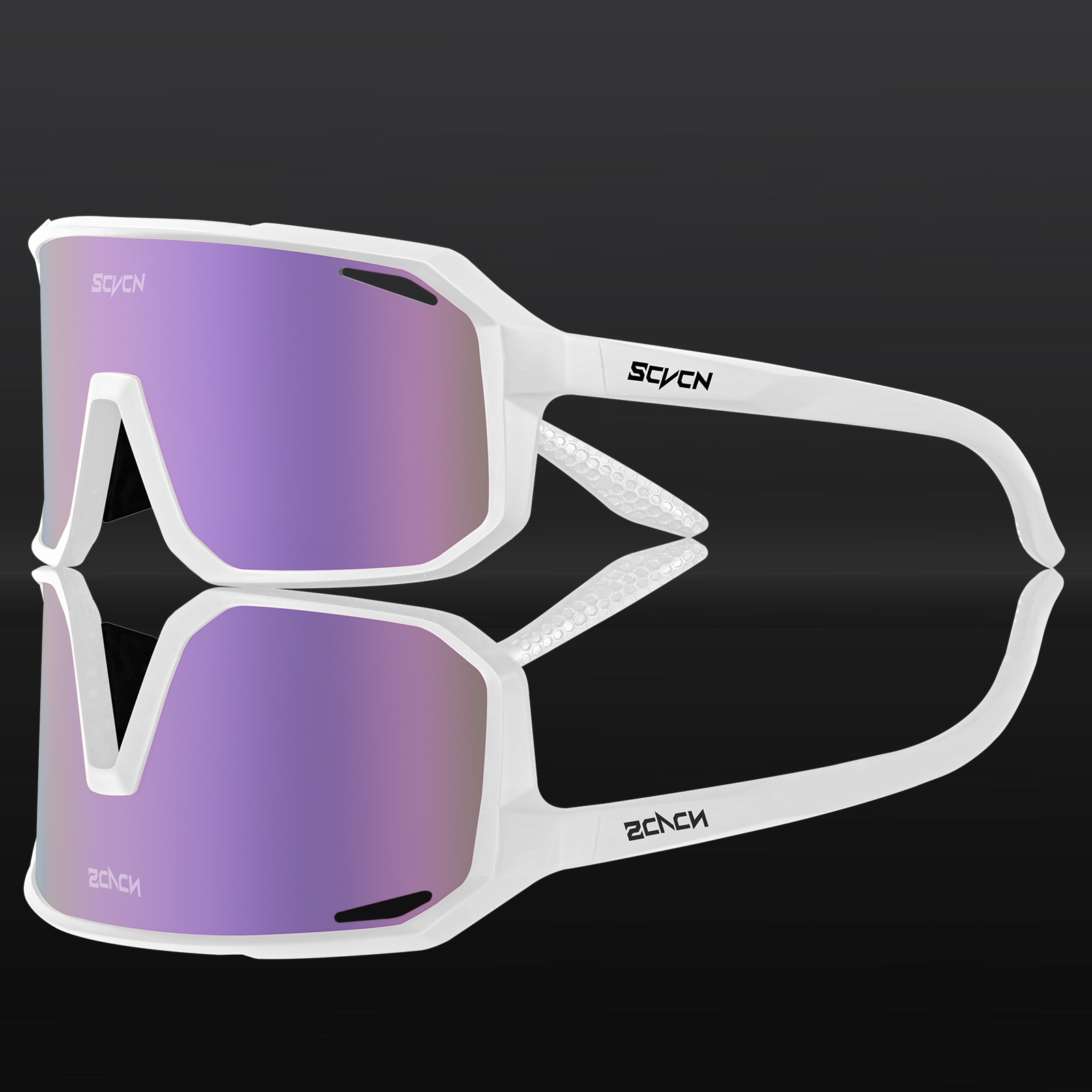 Gafas de Sol para Ciclismo Deportivo de PC, a Prueba de Viento, para Ciclismo de Carretera y Montaña