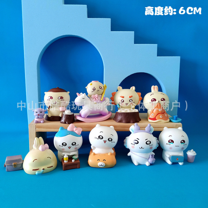 盲盒手办美乐蒂三丽鸥初音未来咒术名侦探柯南趴趴初音公仔摆件|undefined