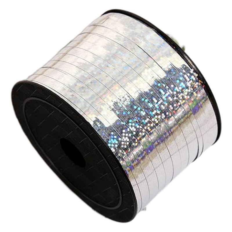 New wedding layout 100 code laser fit balloon strap ribbon rope balloon Valentine's Day ribbon wholesale
