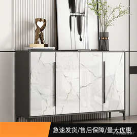 全铝合金鞋柜大容量超大家用门口餐厅防水防晒现代简约轻奢玄关柜
