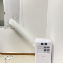 柔性移动空调密封套件防跑冷气便捷小体积空调排气管移动空调软布