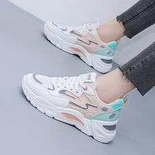 老爹鞋女2025春夏新款透气百搭ins韩版休闲运动鞋女学生街拍网鞋
