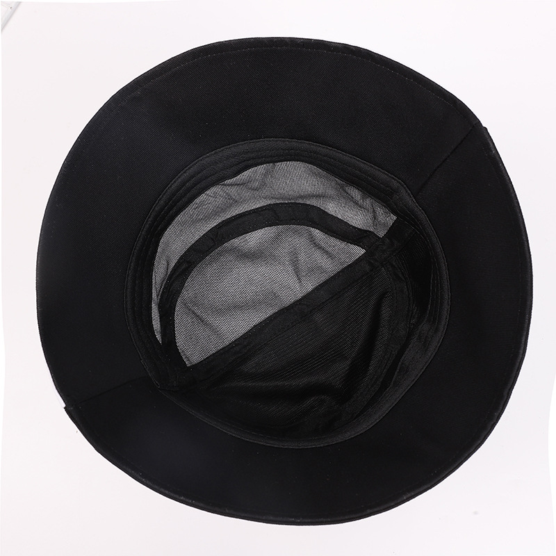 Unisex Casual Hip-hop Letter Wide Eaves Bucket Hat display picture 8