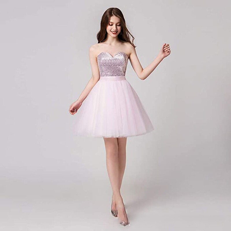 Amazon Aliexpress Independent Station Foreign Trade Back-To-School School Party Short Dress A-Line Skirt Prom Dress