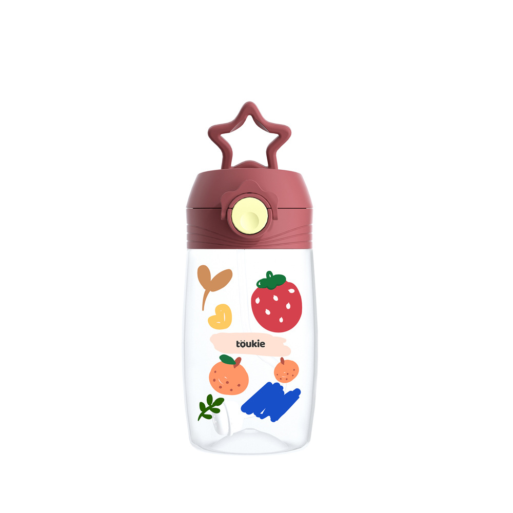 Taza de agua para niños taza de bebida para bebés taza de entrenamiento para bebés a prueba de fugas a prueba de caídas taza de paja de jardín de infantes OEM