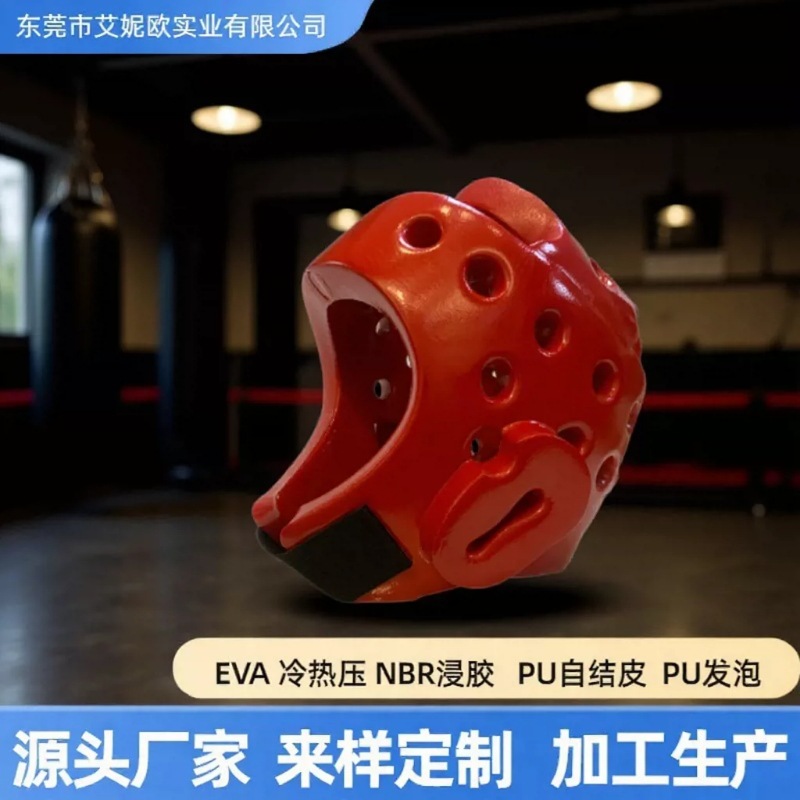 Factory Custom-Made Taekwondo Helmets, Adult Sanda Protective Gear, Competition Training Taekwondo Protective Gear, Nbr Cross-Border