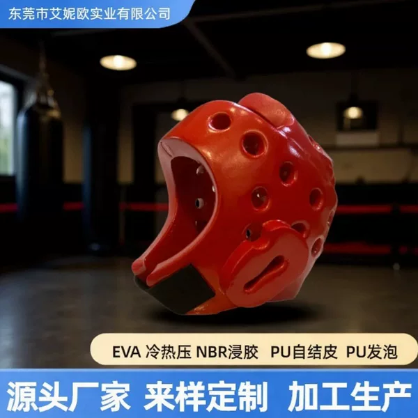 Factory Custom-Made Taekwondo Helmets, Adult Sanda Protective Gear, Competition Training Taekwondo Protective Gear, Nbr Cross-Border