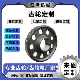 厂家非标定制C45#/20CrMnTi等合金钢正齿轮 加工定做高精度齿轮轴