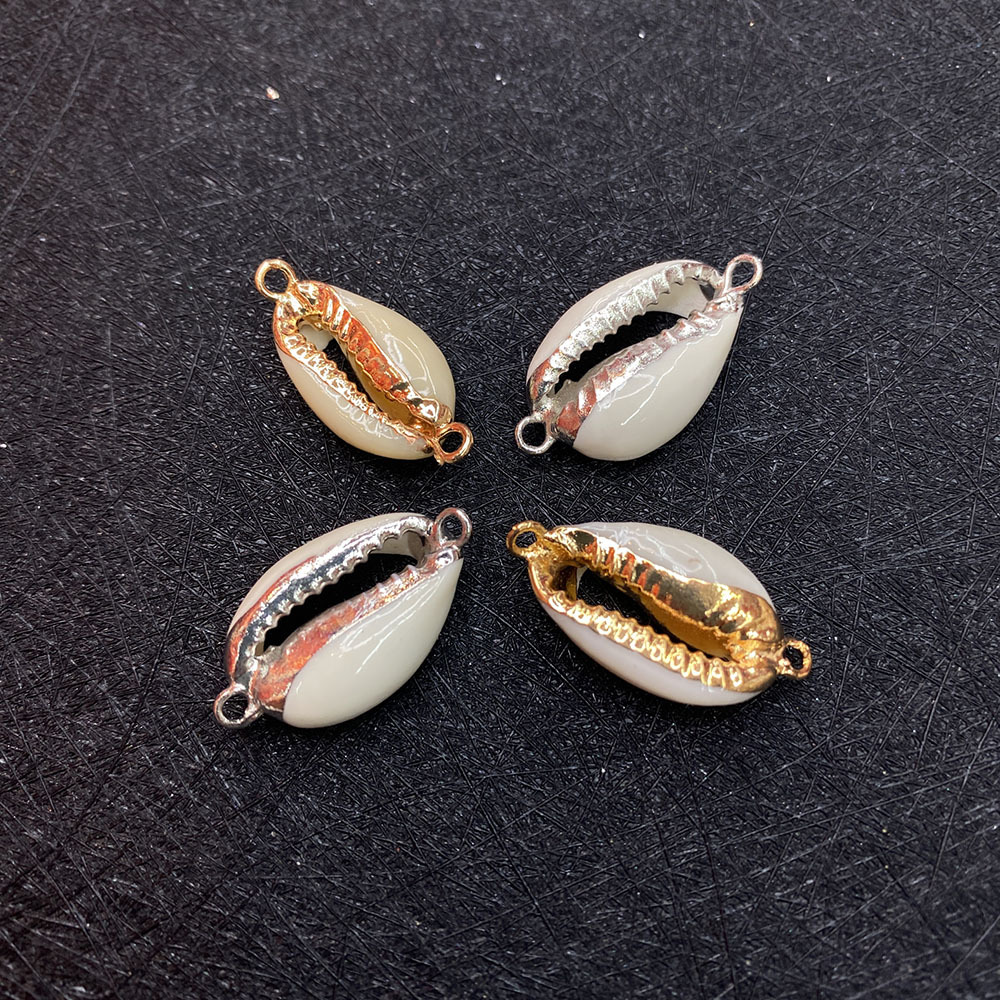 Shell Pattern Polishing Design 1 Piece Shell Shell Charms Jewelry Accessories Beads