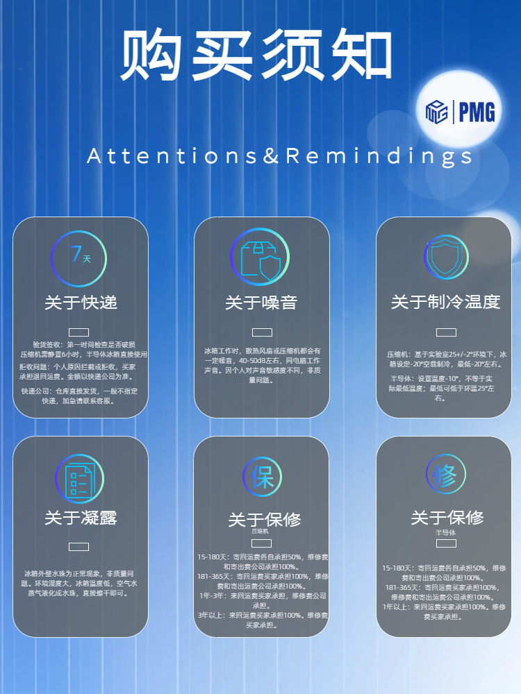 PMG car-mounted mini refrigerator for both car and home use, 12v/24v/220v, with cooling, heating, and temperature control functions
