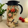 Birds singing and flowers fragrant (wood grain handle)