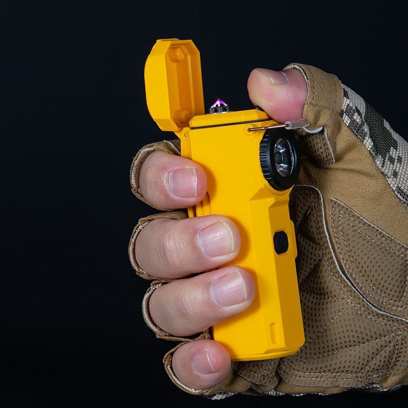 Multifunctional Fast-charging Lighter, Outdoor Night Fishing Multi-level Lighting Flashlight, Portable Waterproof_voghion.com