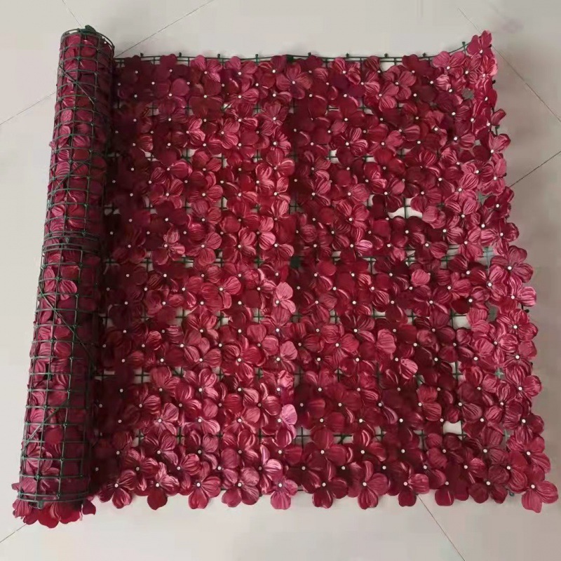 Nueva simulación de pared de plantas, decoración de hierba de hojas verdes, cerca de plástico, cerca, cerca de techo al aire libre, cerca de ingeniería de balcón