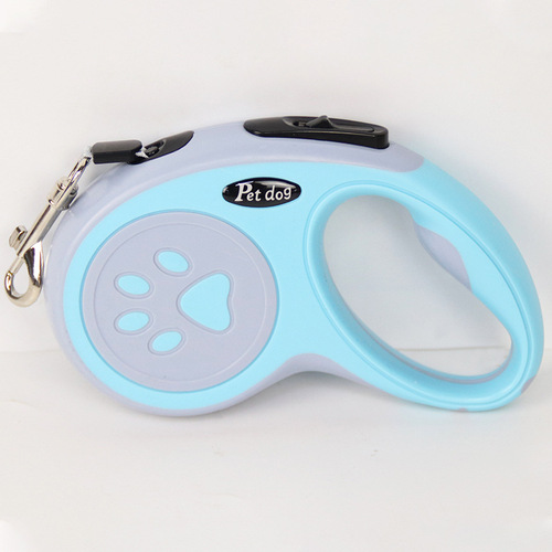 New traction rope for walking the dog with one button braking retractable traction rope manufacturer small and medium-sized cat dog leash