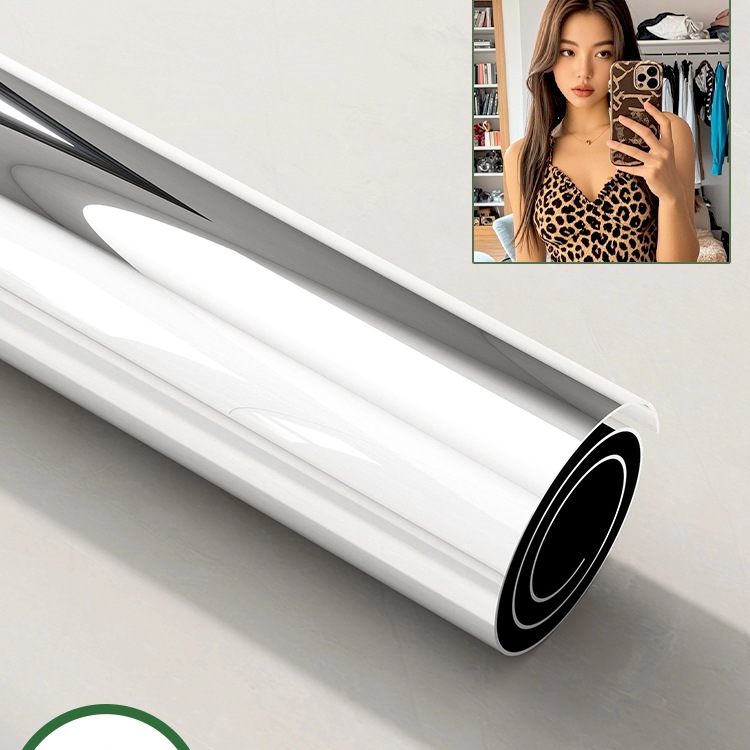 【8K成像】软镜子高清镜面贴纸墙全身穿衣镜可裁剪自粘装饰卫生间