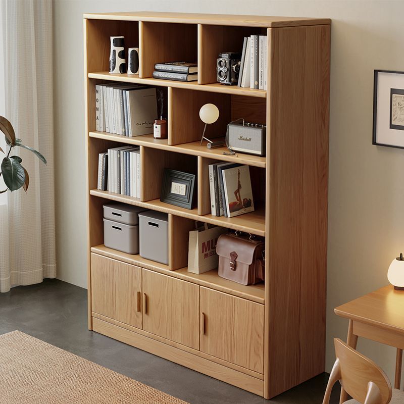 Gabinete de archivos de oficina Gabinete de archivos de madera Gabinete de archivos de madera simple y moderno con puertas Gabinete de almacenamiento multicapa