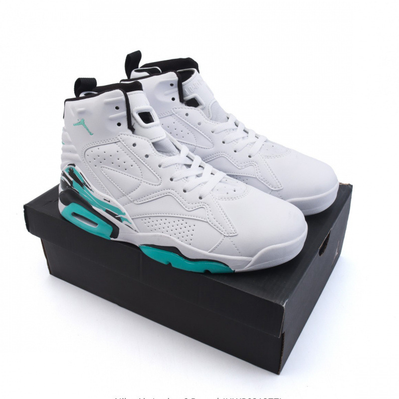 Comercio exterior J puro original Pumpman MVP zapatos de baloncesto para hombres zapatos deportivos casuales para mujeres AJ6 con suela gruesa almohadilla de aire zapatos de moda