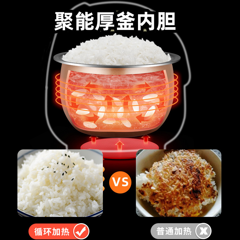 正半球炊飯器家庭用大容量3-4人L全自動多機能1-2人小型寮炊飯器|undefined