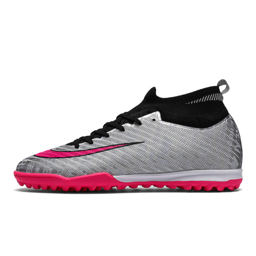 New Football Shoes for Men and Women, Crumb Rubber Training Shoes TF Crumb Rubber AG Long Rubber for Adults, Students, Competition and Training, Children's Sports Shoes