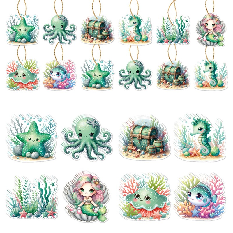 Decoración de fiesta de cumpleaños temática submarina colgante colgante colgante de verano fiesta de cumpleaños temática submarina colgante colgante