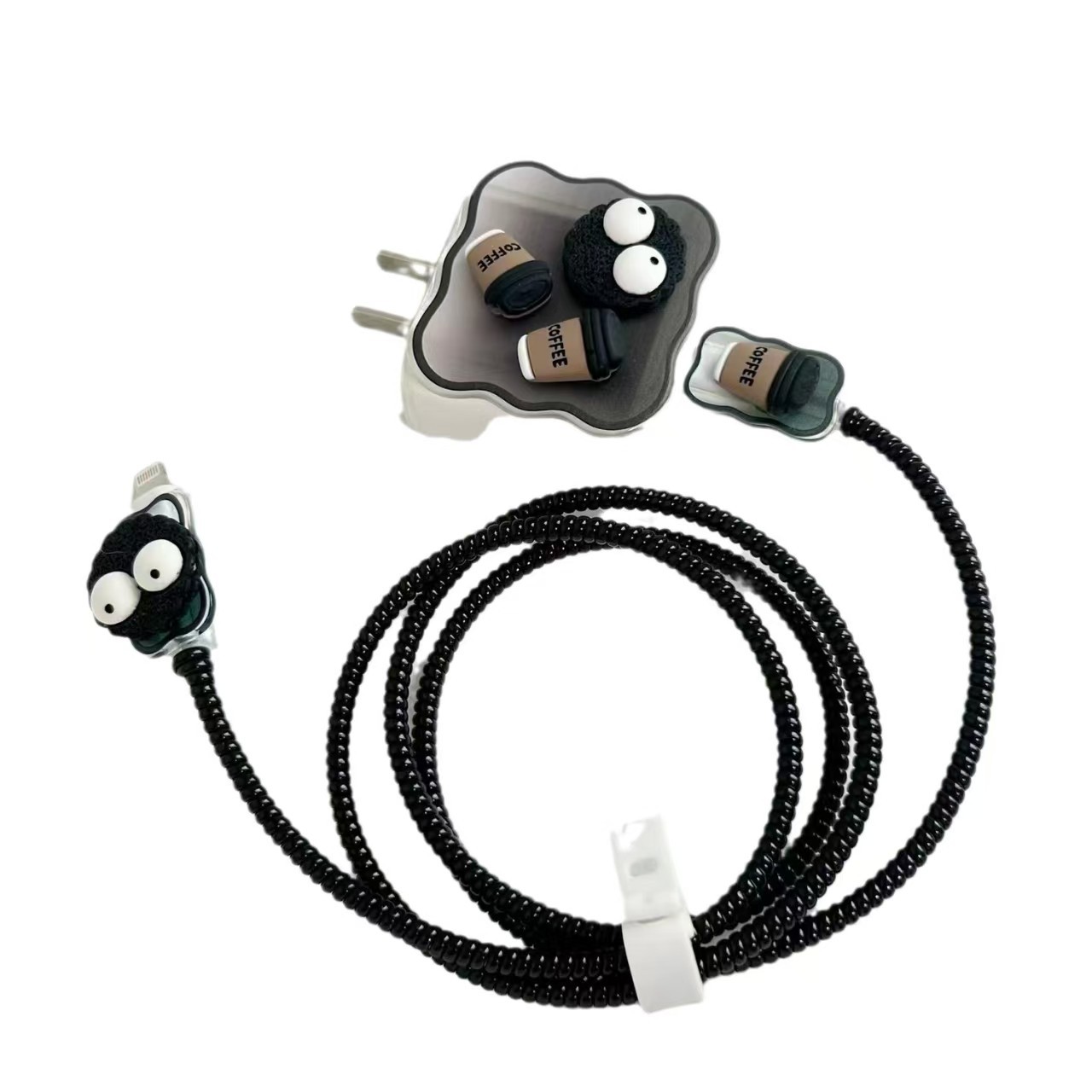 Para Apple 14 línea de datos cubierta protectora iPhone13 cargador cabezal 12promax bobinado estuche para iPad