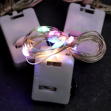 2026LED灯串铜线灯纽扣电池彩灯蛋糕装饰插件配件装扮用品生马年