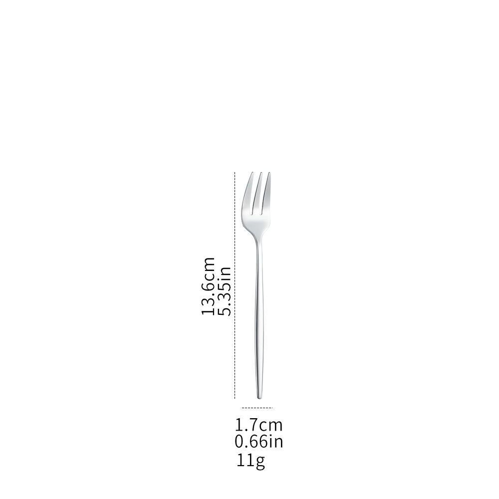 Stainless Steel Dessert Coffee Spoon For Elegant Tableware_voghion.com