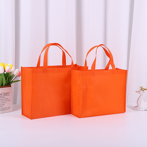 Sewing non-woven handbags custom clothing store bags gift non-woven bags wholesale folding shopping bags
