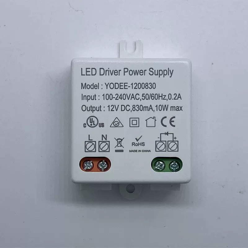 恒压led电源 DC12V10W驱动电源 AC转DC直流输出 小体积足功率