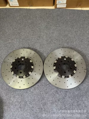 Six-piston 395x36mm 370mm carbon ceramic disc is suitable for g80 BMW g81m3 f97 f98 x3m (Other brake systems) - 395x36mm-front-pair-of-ceramic-discs