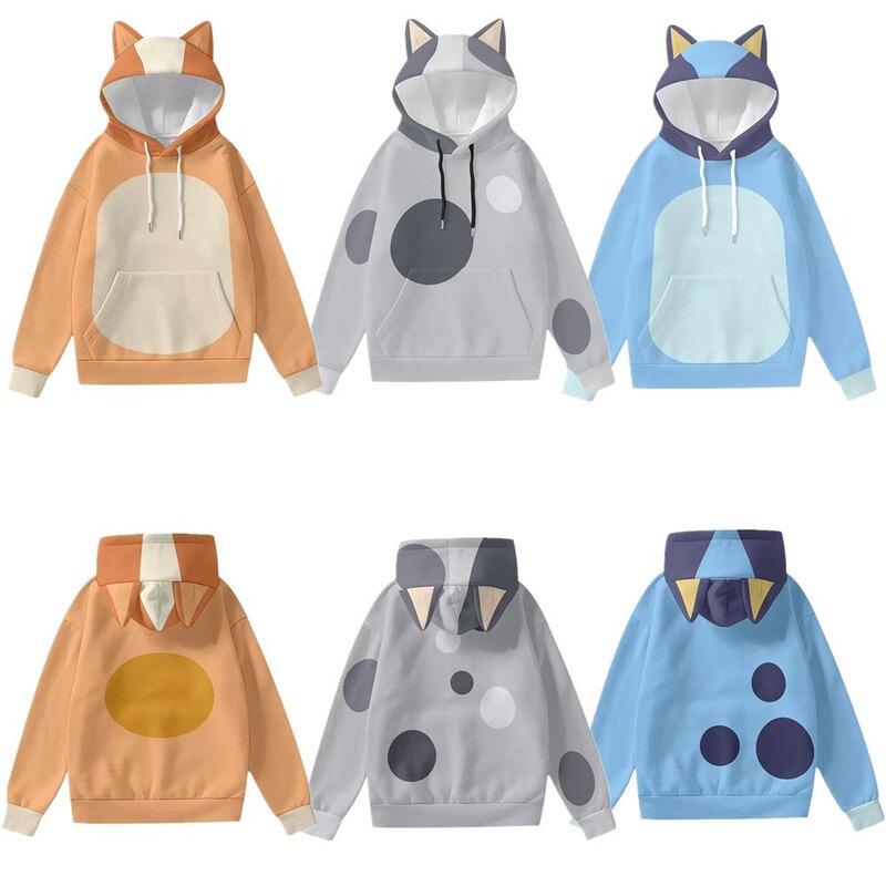 2025 New Anime Brui Cat Ears Hoodie 3D Digital Printing Personality Street Couple Hoodie Men 2025 New Anime Brui Cat Ears Hoodie 3D Digital Printing Personality Street Couple Hoodie Men