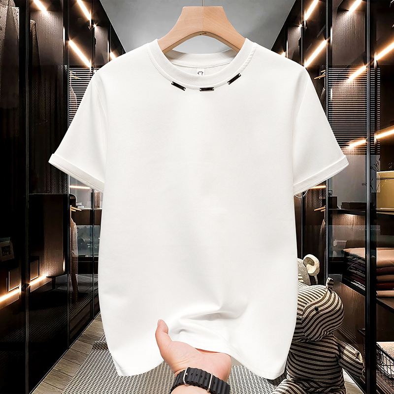 Own Brand T584 Batch 30 Cotton T-Shirt, Black and White, Sizes M-3Xl, Non-Hooded Regular Style, Other Regular Styles
