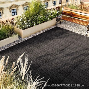 Outdoor Second-Generation Co-Extruded Wood-Plastic Decking for Courtyard, Balcony, Garden, and Terrace Renovation