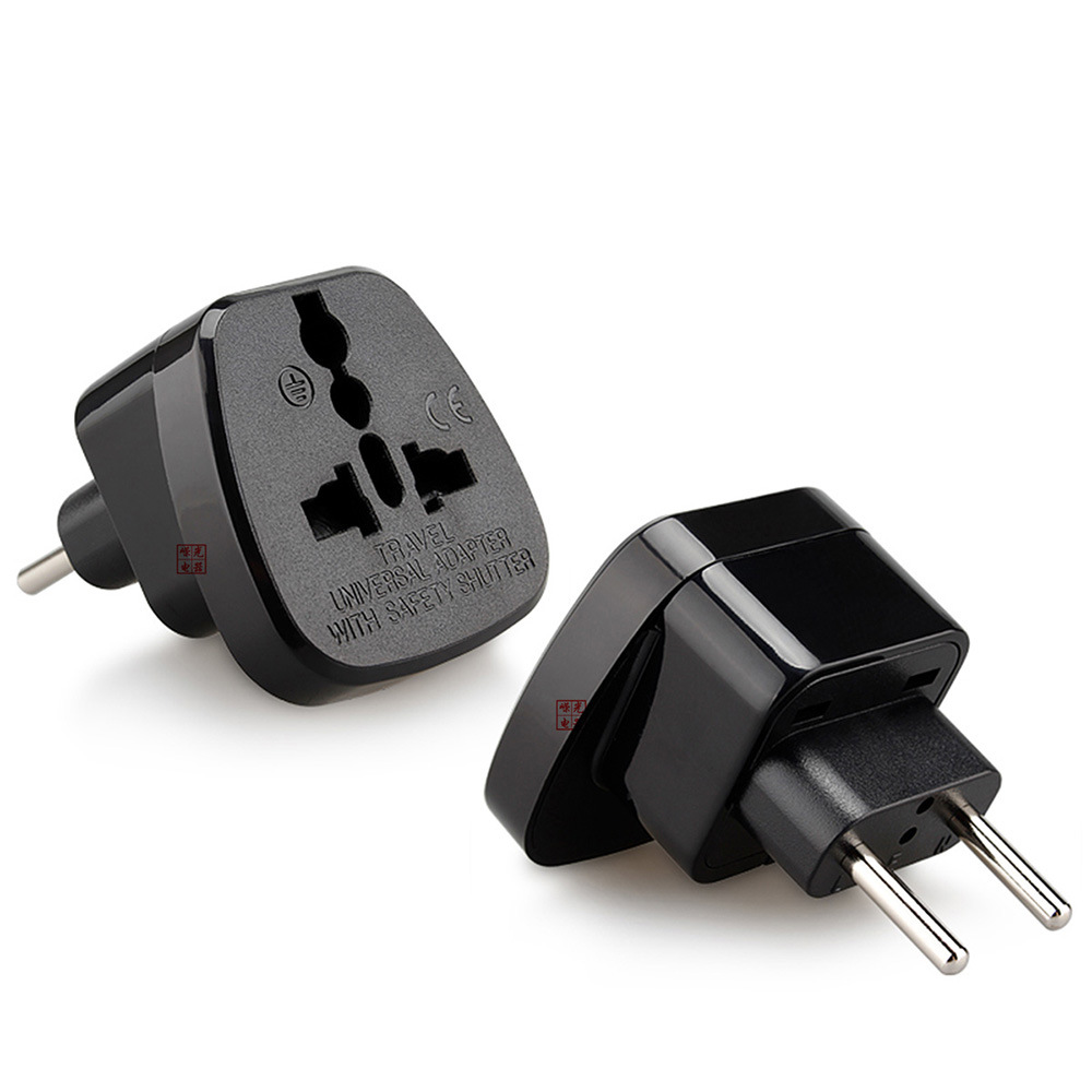 欧标多功能旅游插头转换插座SS-9C嵌入式中东南美洲欧式转换插头