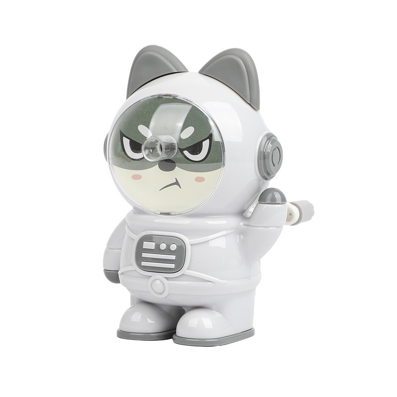 7835 espacio Meow sacapuntas automático sacapuntas estudiante manivela Sacapuntas de dibujos animados sacapuntas astronauta sacapuntas