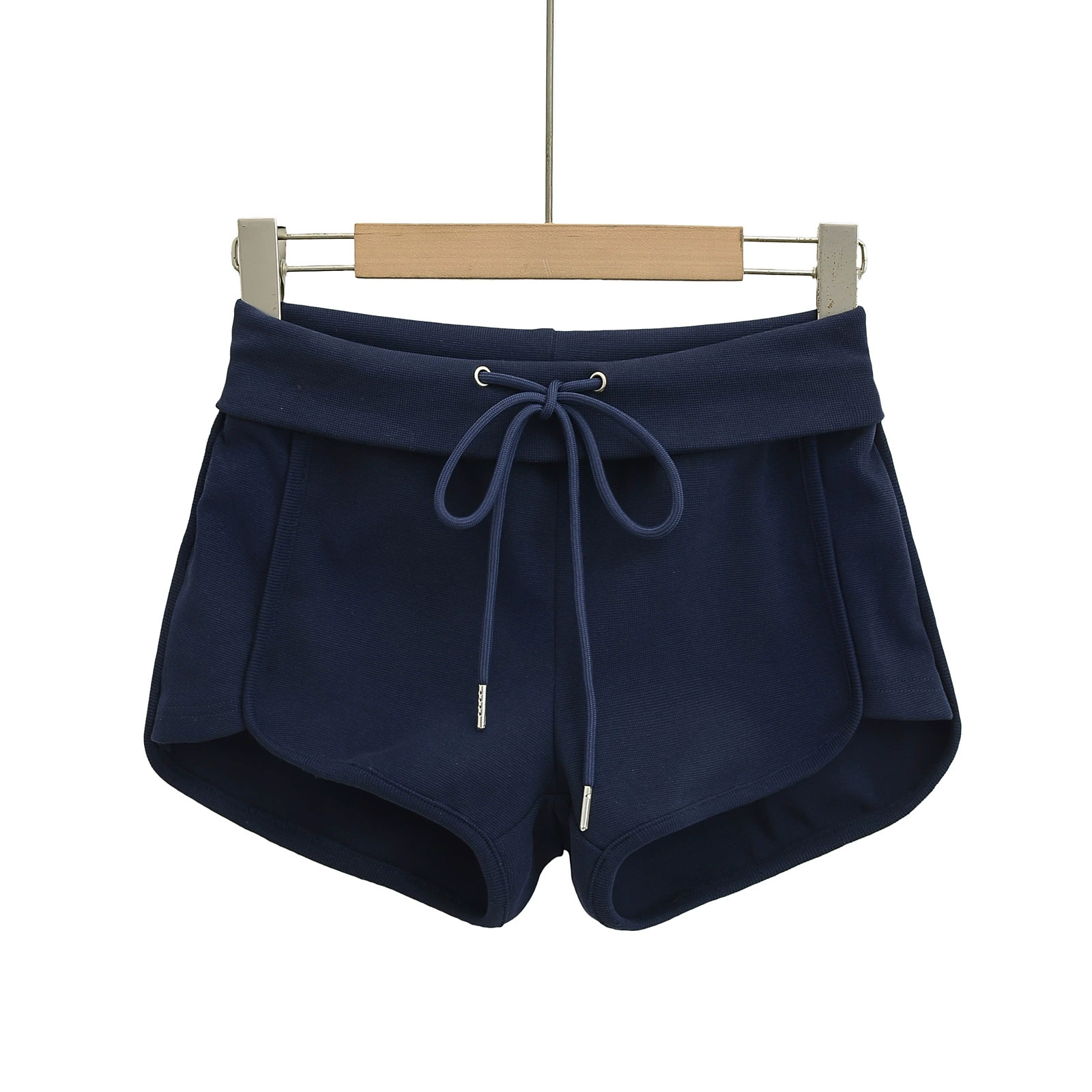 Shorts, universal fitted trousers, belt bag, drawstring, hip-accented