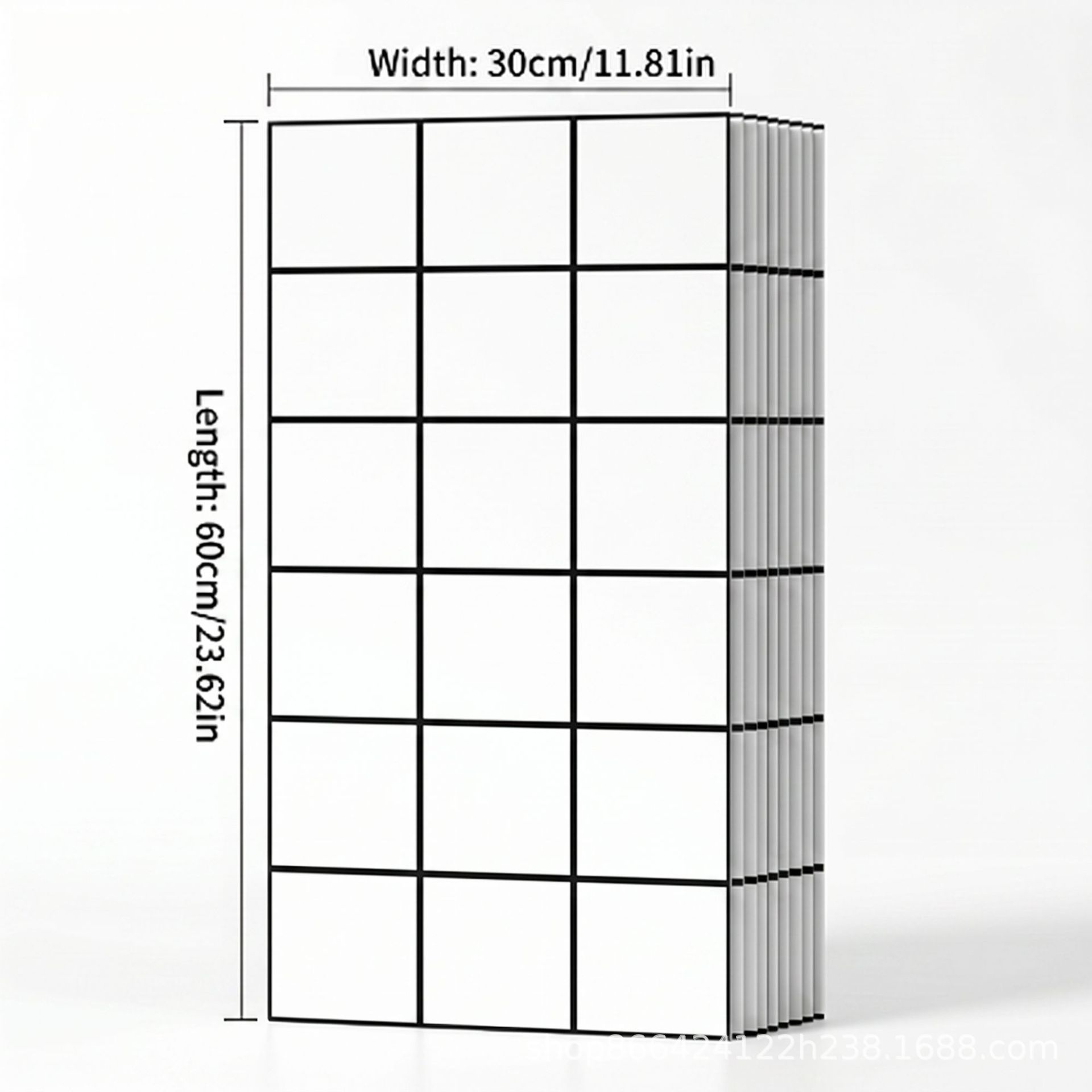 azulejos imitados pegatinas de mármol renovación de la pared decoración del hogar pared de fondo impermeable a prueba de humedad placa de aluminio y plástico